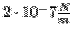 $2\cdot 10^-7 \frac{N}{m}$